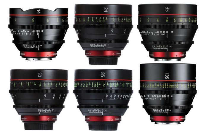Canon cine set