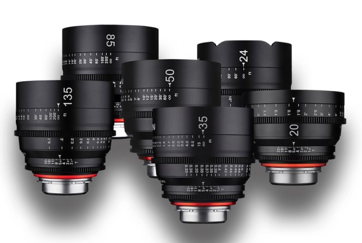 Xeen Cine Lens Set (5 Lenses)