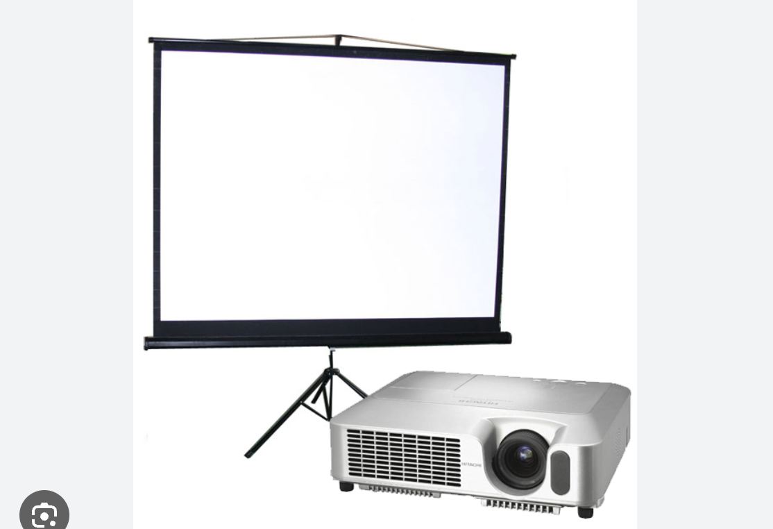 5000 Lumen Projector + Screen