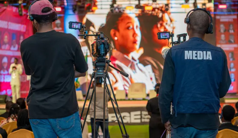 Corporate event video production in Lagos