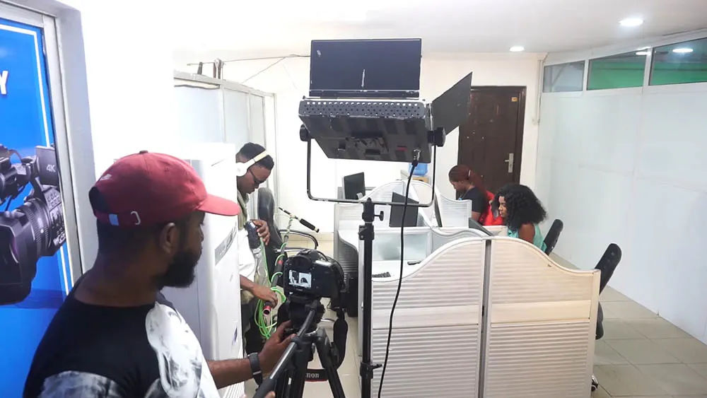 Videography Masterclass practical class in Lagos