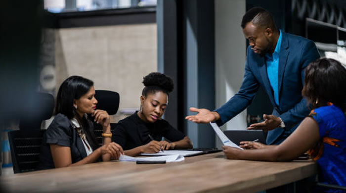 Event management team planning in Lagos
